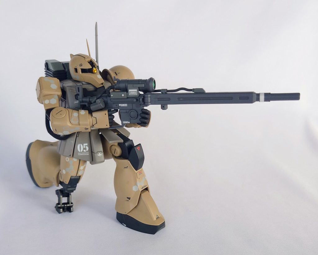 HGUC ザクⅠ スナイパータイプ–2枚目/制作者：ガノー