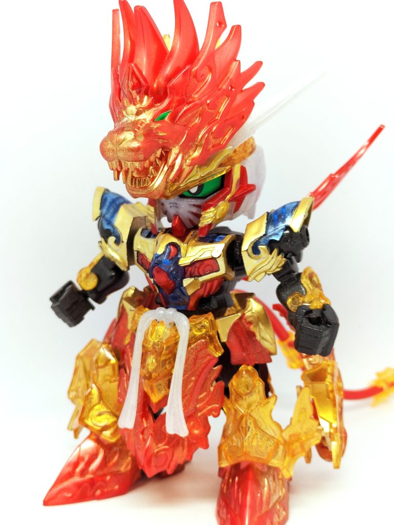 悟空シルエット。各パーツの取り付け位置を公式から少し変更。