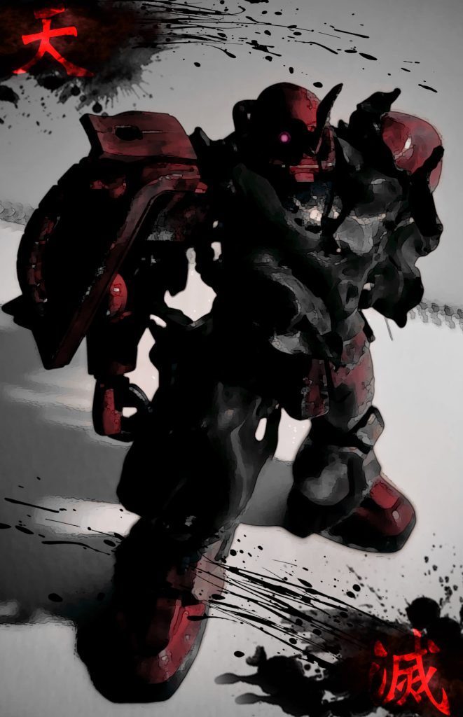 殺意の波動に目覚めたシャアザク–2枚目/制作者：TARAKO_Project