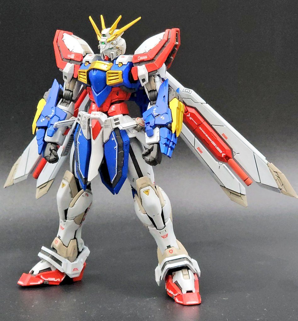 ゴッドガンダム–3枚目/制作者：統覇已叶