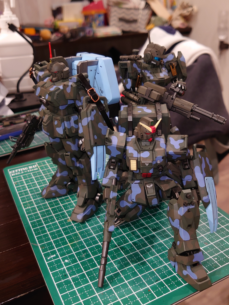 僚機陸戦型ガンダムさん&スパルタン氏と