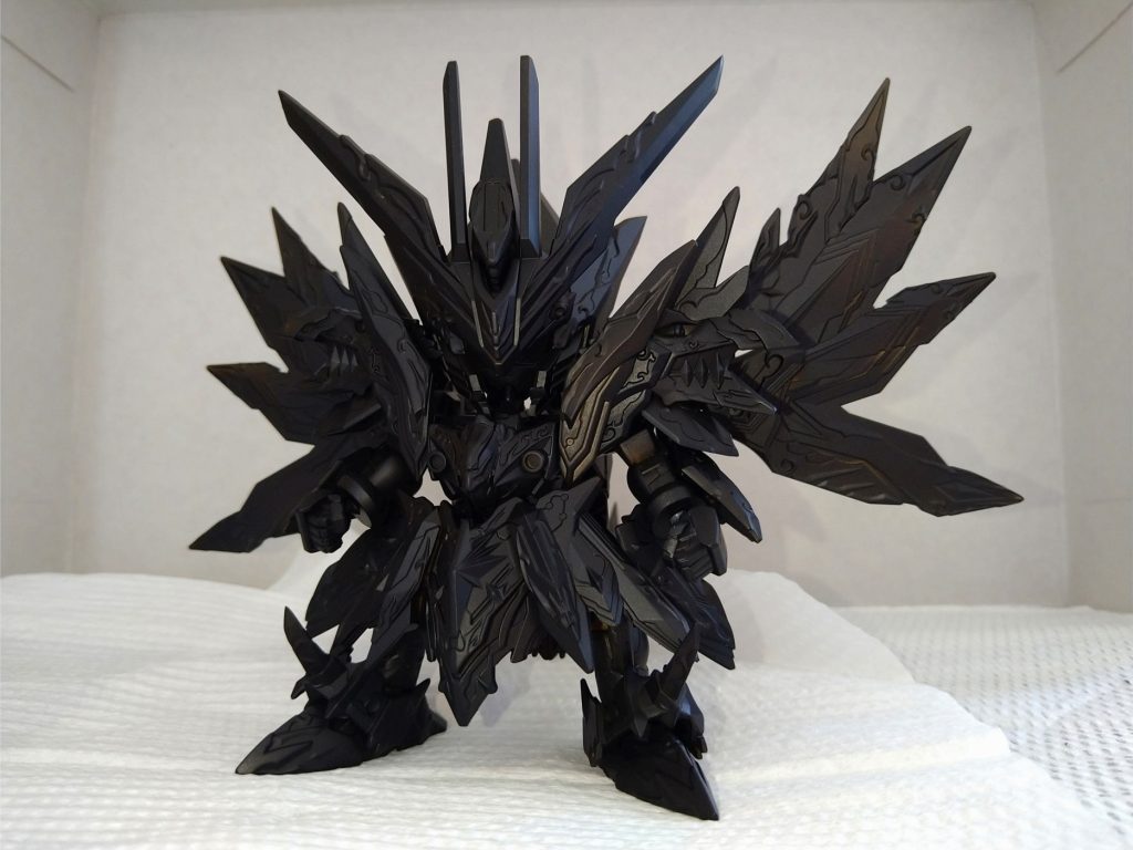 黒サフ状態。久しぶりに黒サフ使いました。