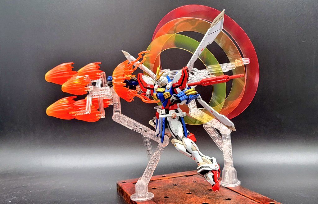 ゴッドガンダム–2枚目/制作者：統覇已叶