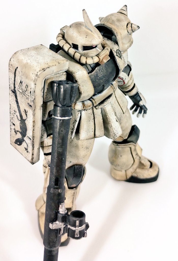 ザク　ホワイトオーガー–4枚目/制作者：梵人