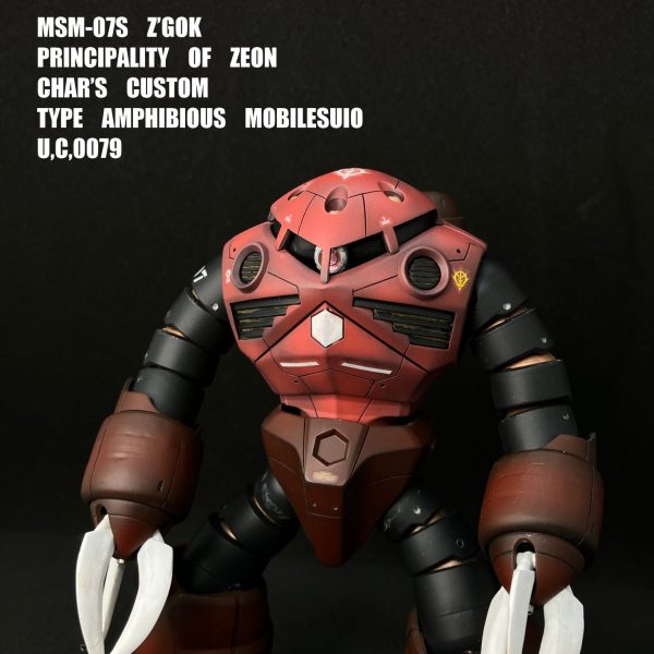 HGUC　1/144　シャア専用ズゴック　スタイル改修