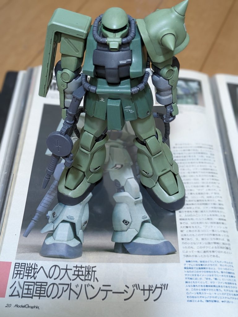 センチネル最終回でのインパクトは強く、いつかは造りたいと思っていたアイテムです。