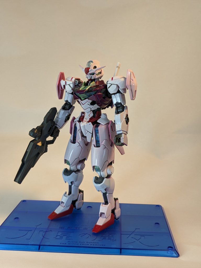 メインの塗装完了、もう少しホワイト抑えて、ローズっぽくしてもよかったかも