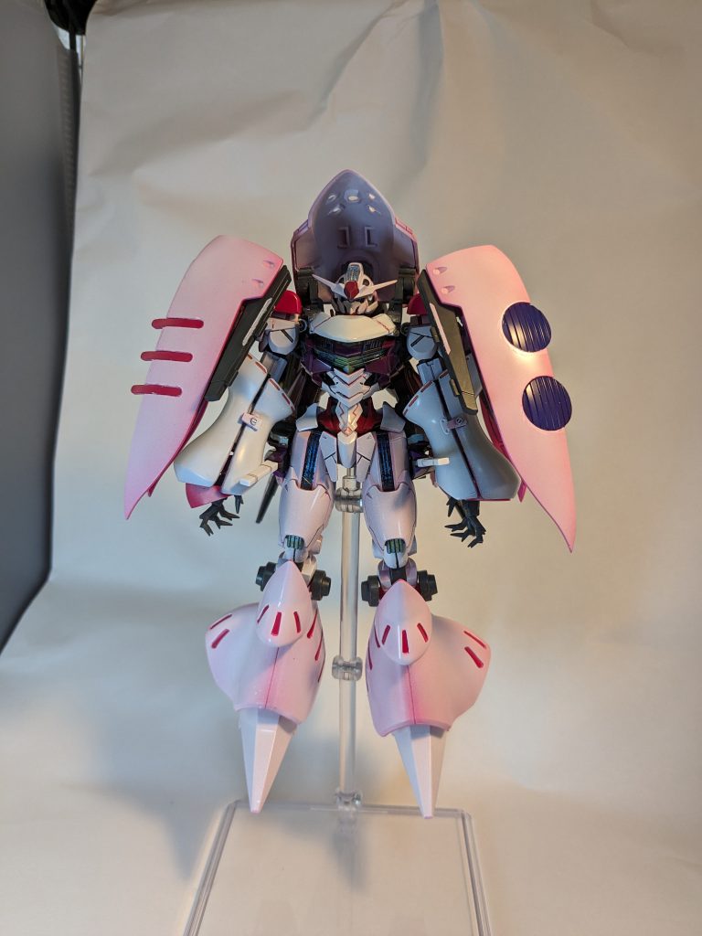 エスカッシャン未展開、エアリアルをメインに改修型やキャリバーン、キュベレイパーツを使用