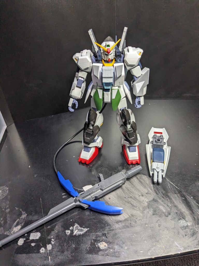 フルアーマーを1から作る技能は無いですが、でも意識しながら、改造しました。脱着も不可です、そんな技能もない😅