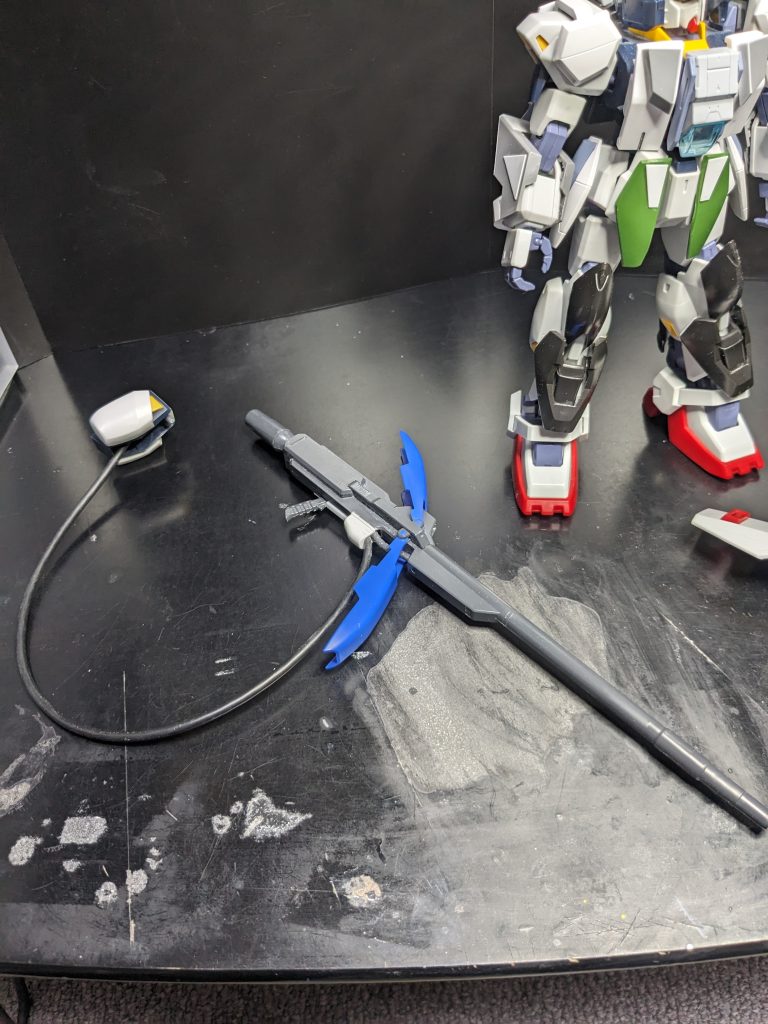 エネルギーケーブルをUSBコードを切って作りました。誰かがやってるのを見て、感心したのでやりたかったもので。