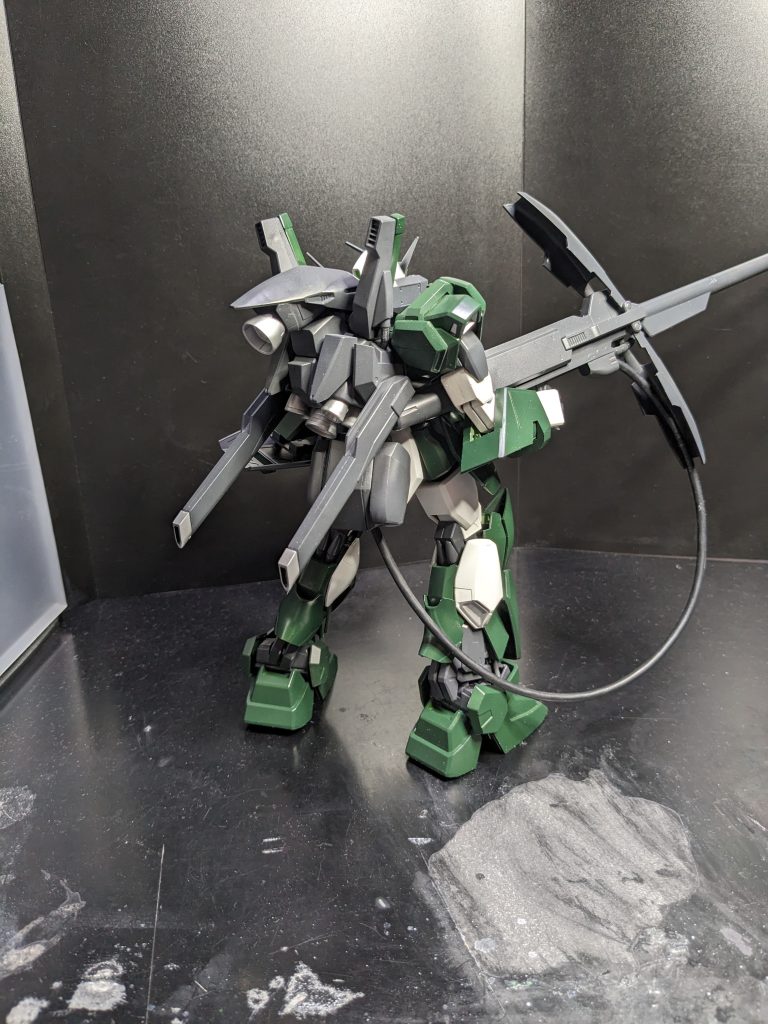 バックパックもブースター増設で、機動力アップ★