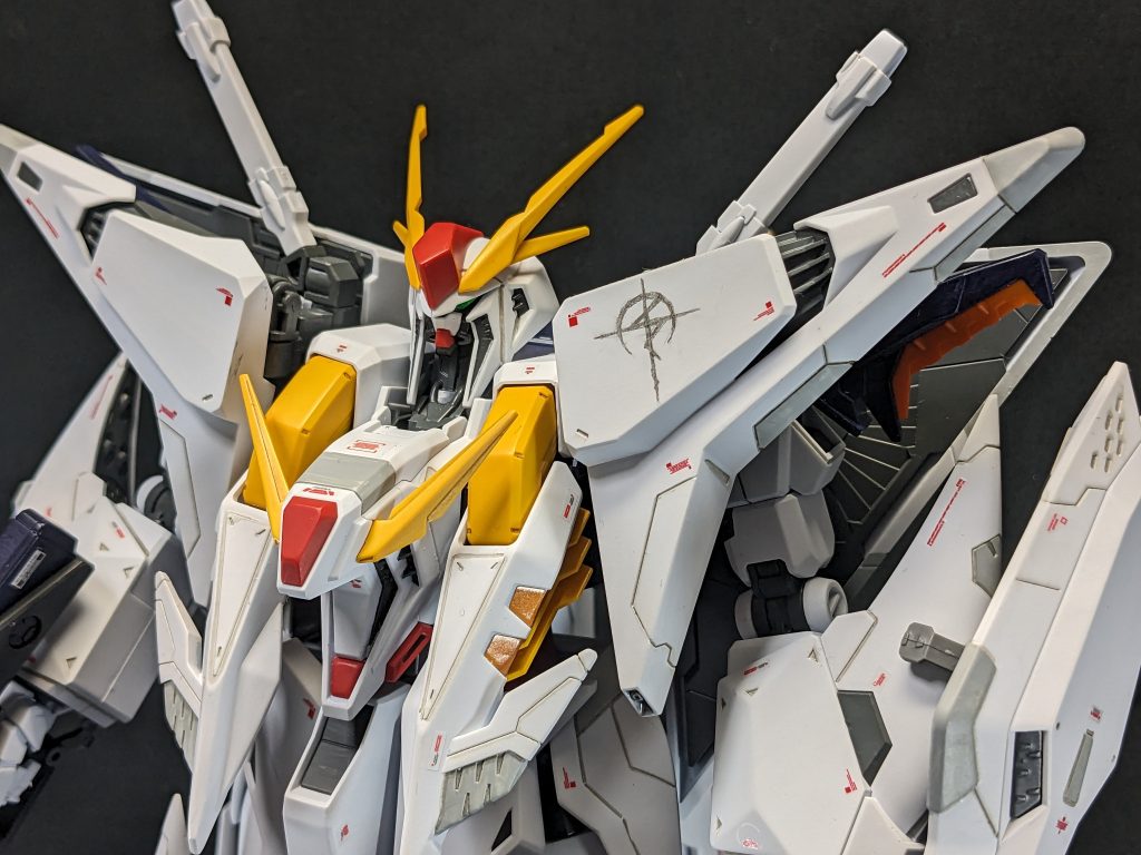 肩のマークは手書きです。ミリペンでちまちまと。