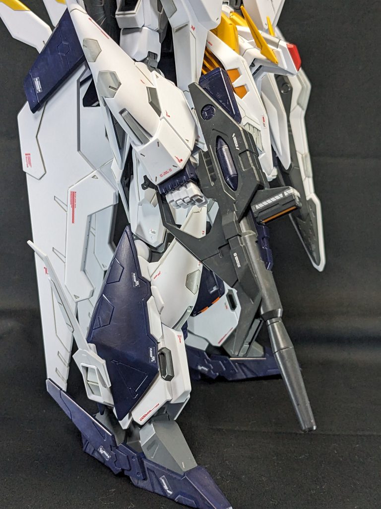 デカールはいつものハイキューパーツさんのものを。RGのあまり等も流用しています。