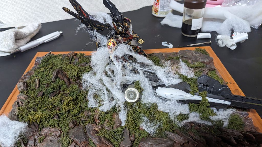 ジオラマ風にしてみました