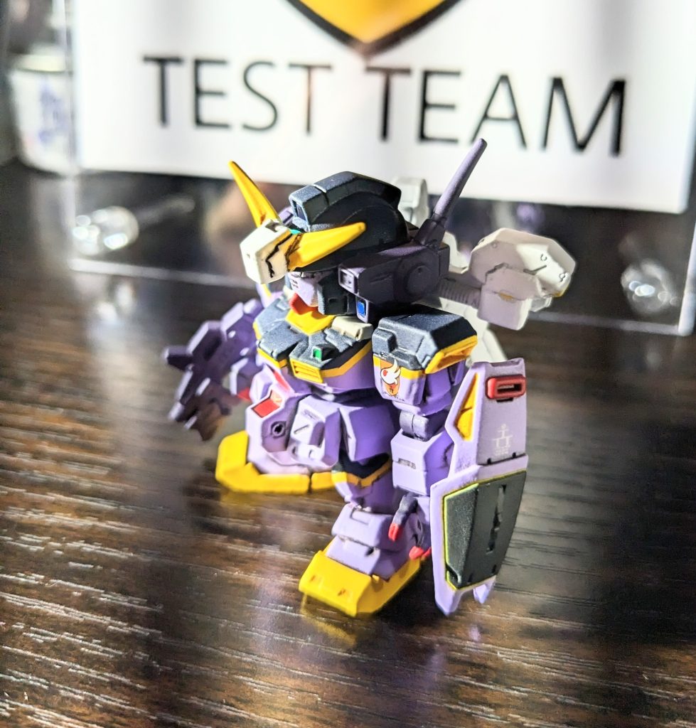 シールドはアタマに併せて、なんとなくmkⅡのモノを持たせてみました。