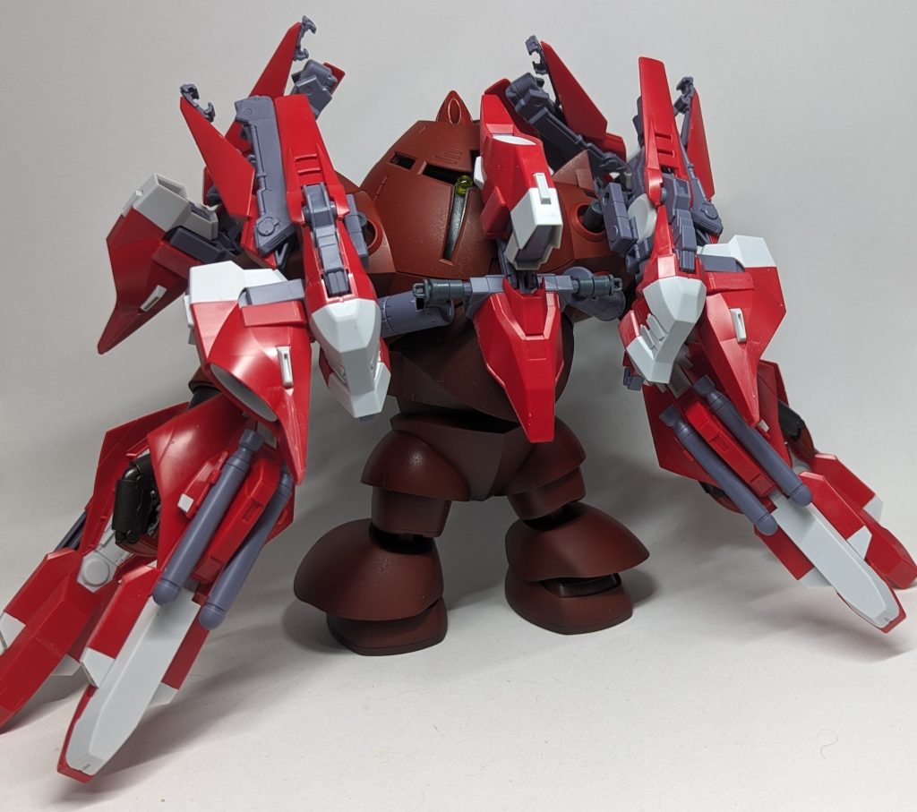 メガビームを取り、接続部しています。