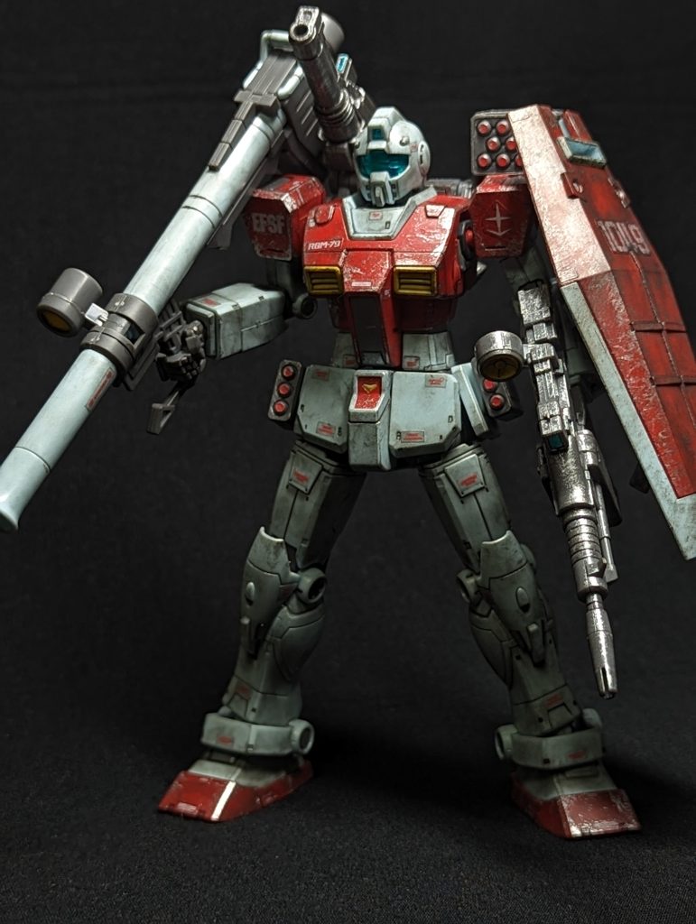 このキット、武装がめちゃめちゃ付いてくるんですよ.•♬