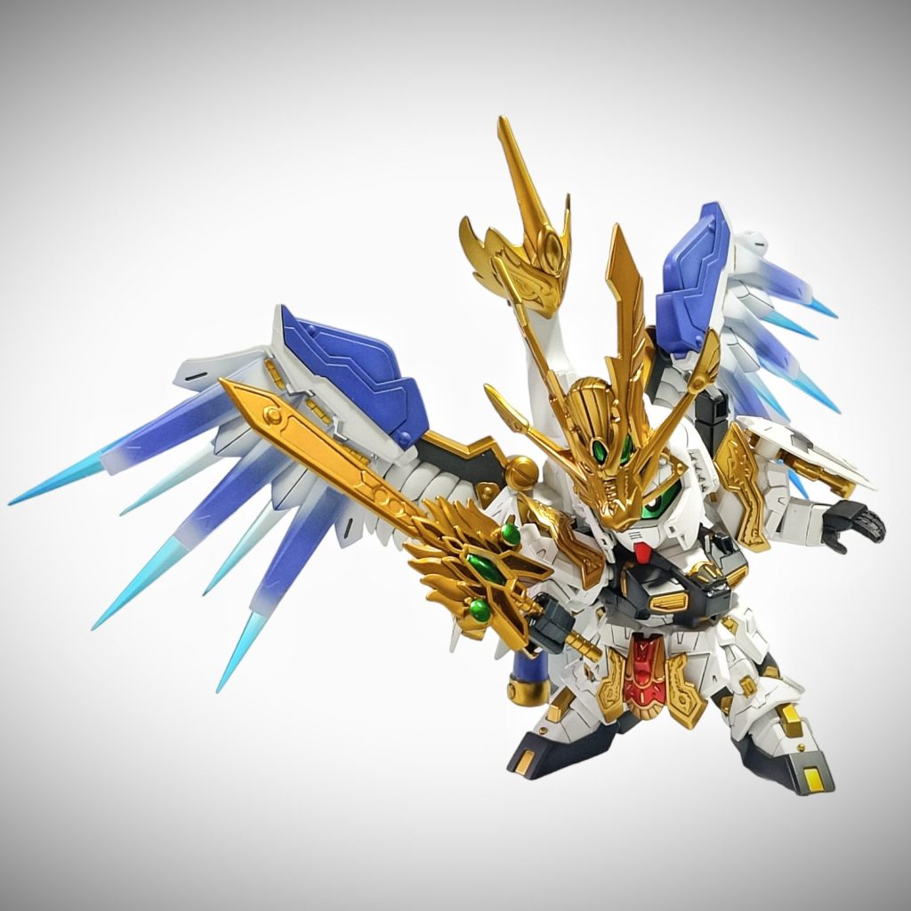 天翔竜　孔明ニューガンダム 三国伝 天翔竜孔明νガンダム レビュー - ガンプラの山を崩せ