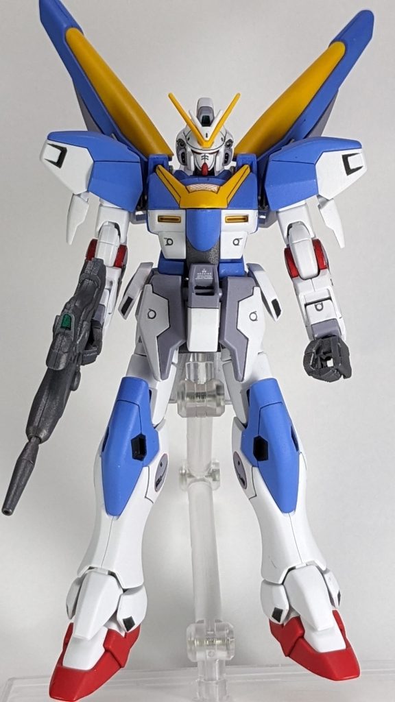 今作は特に大きな改修はせず、前回使用した、水性ホビーカラー『水星の魔女』シリーズのカラーが余っていたのでそれをベースに塗装しました。目標はMGのver.kaに考え、多少のアレンジを加えた形で比較的シンプルに作成をしてみました。