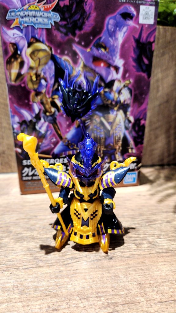 クレオパトラダークマスクをアーサーガンダムマークIIl付け合わせる予定