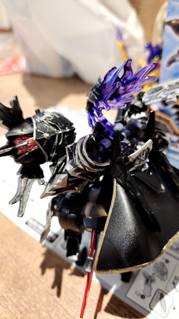 創作意欲が湧き頭を自分で切断し片方の手で持つアーサーガンダムマークIIlを作ってみた