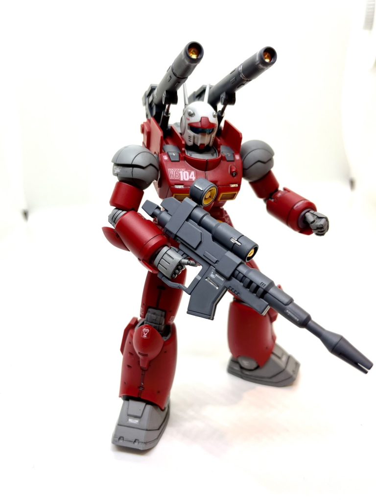 武器はグレージオン系肩、足等はニュートラルグレイ 