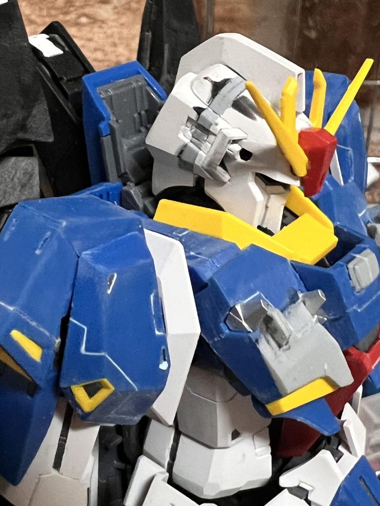 頭部は後ろに2ミリ延長してます。