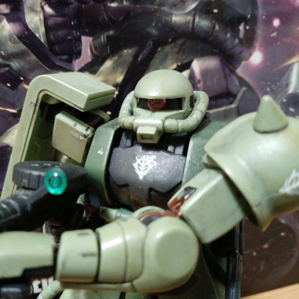 【復帰】HG ザクII ﾘﾊﾞｲﾌﾞ