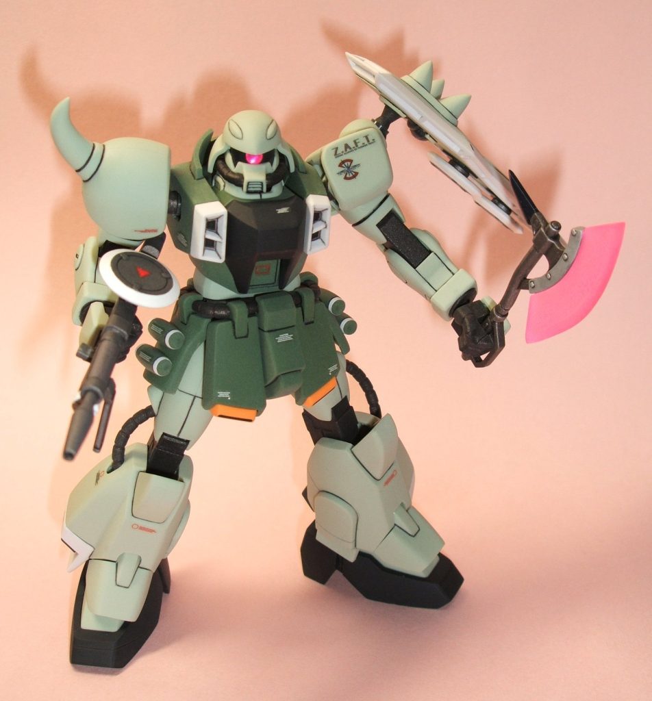 HG ザクウォーリア＋スラッシュウイザード