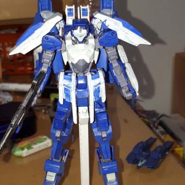 昔作ったプラモデル　紫電改造