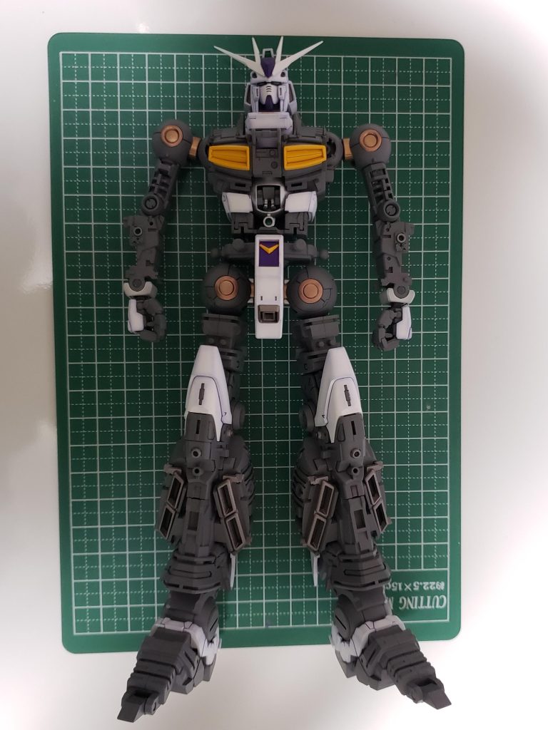 最後に組み上げていく途中で撮った、建造中みたいな(笑)ショット。