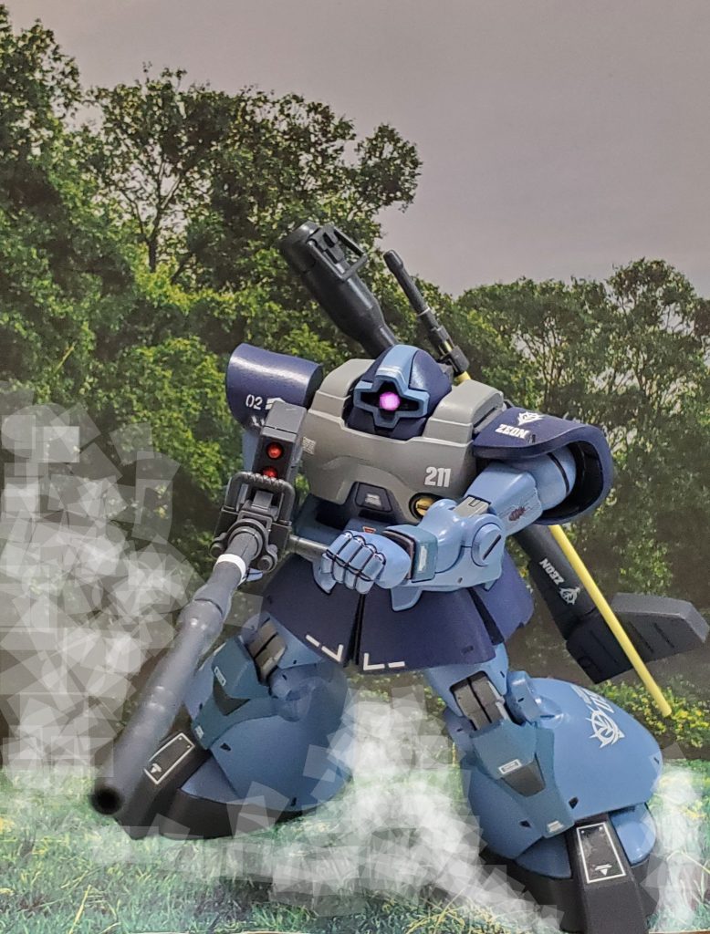 高速移動しながら遠方のジムにキャノン砲を命中させた話は、北米戦線のジオン兵士なら誰もが知る有名な話である😔✨