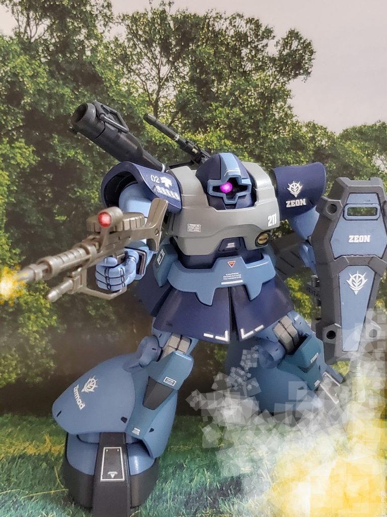 迫る連邦軍を相手に日々奮戦❗