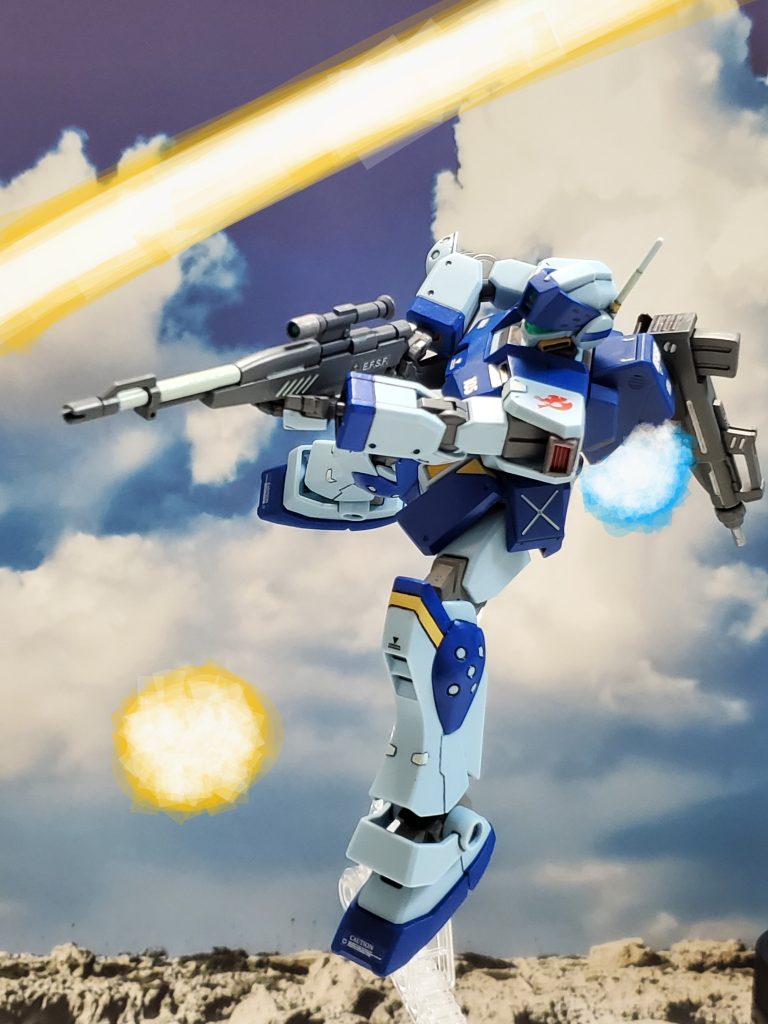 オデッサ作戦後、レビル将軍の指令によりペガサス部隊はアジア方面掃討作戦に参加。敗走するジオン部隊の追撃戦を展開❗