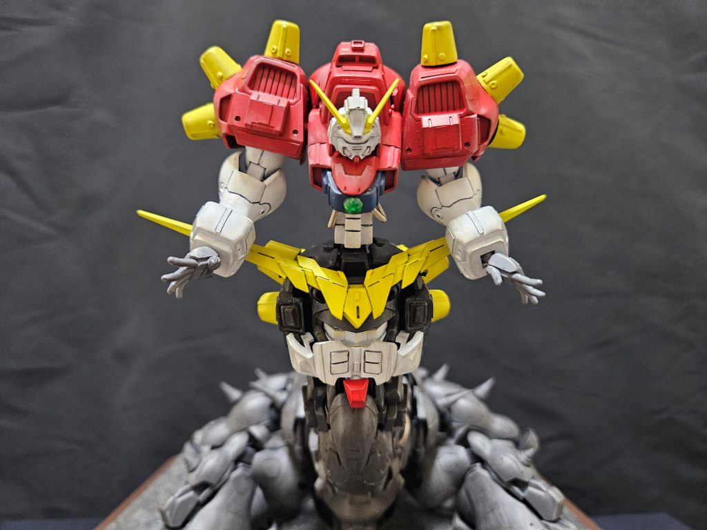 デビルガンダム本体？のアップ