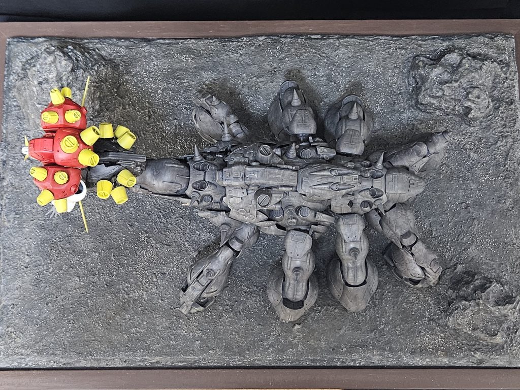 真上からのショット