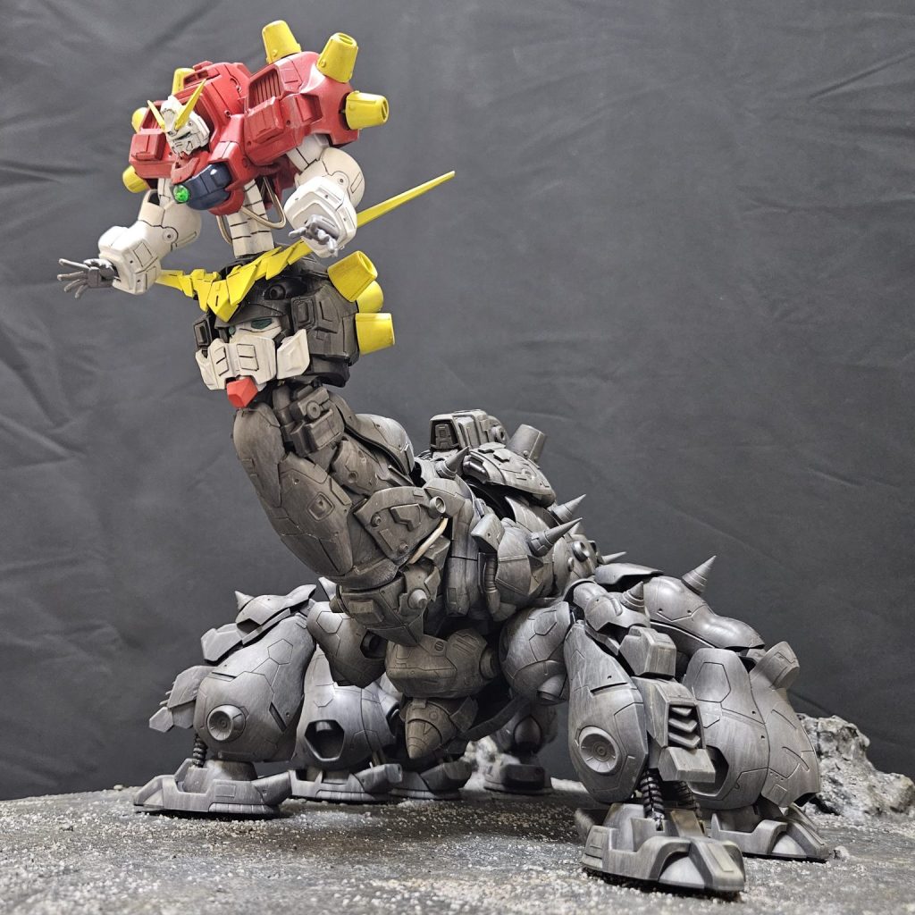 k*2様 デビルガンダム　最終形態　1/144 全塗装完成品 MIA デビルガンダム 最終形態 レビュー : おもちゃの巣（玩具レビュー）