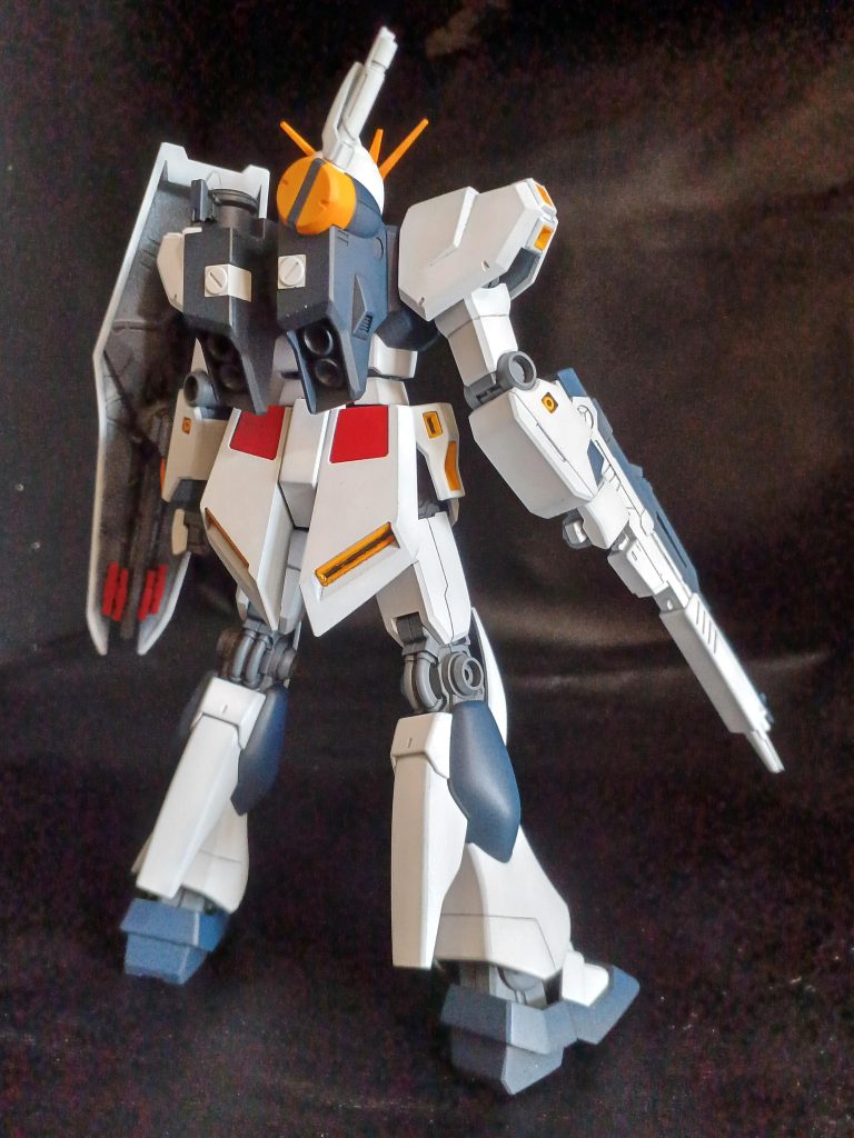 エッジ部分を薄く吹くことで立体感も出ましたし、これからは黒立ち上げだなと思いながら楽しんで塗装できました。