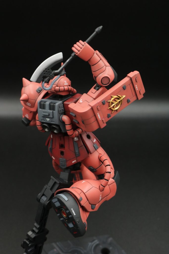 HGUCシャア専用ザク（リバイブ版）–9枚目/制作者：ヒロハル