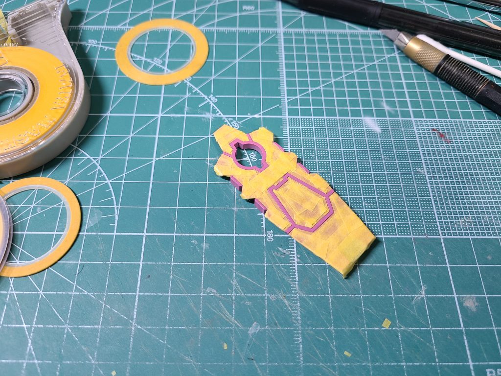 マスキングはめちゃくちゃダルかったです