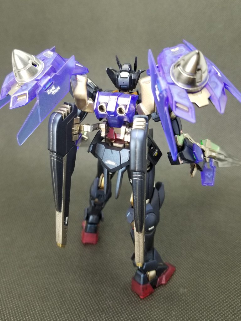 バックショット。ソリッドクリアキットでしたのでクリア部分は生かしつつ、私の好きなカラーリングで全塗装行っています。ま、いつものダーク系ですね😁