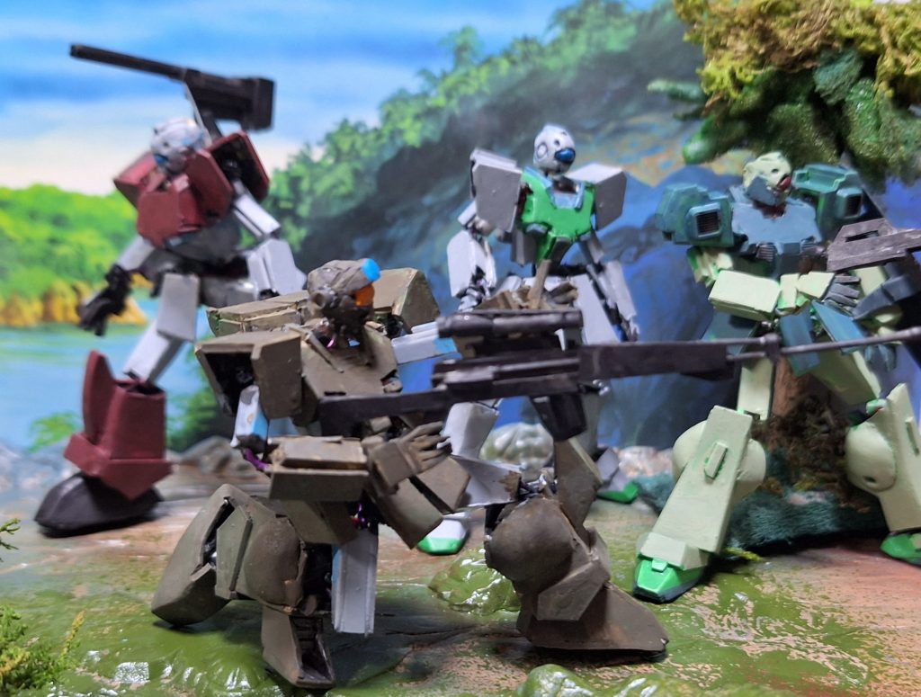 「Z ガンダム」ジャブロー編に登場した面々です。