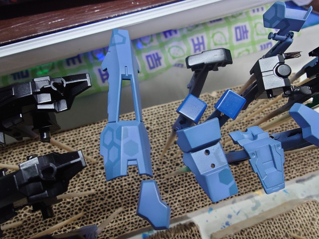 もう少し、コントラスト上げて塗装した方が良かったかも。