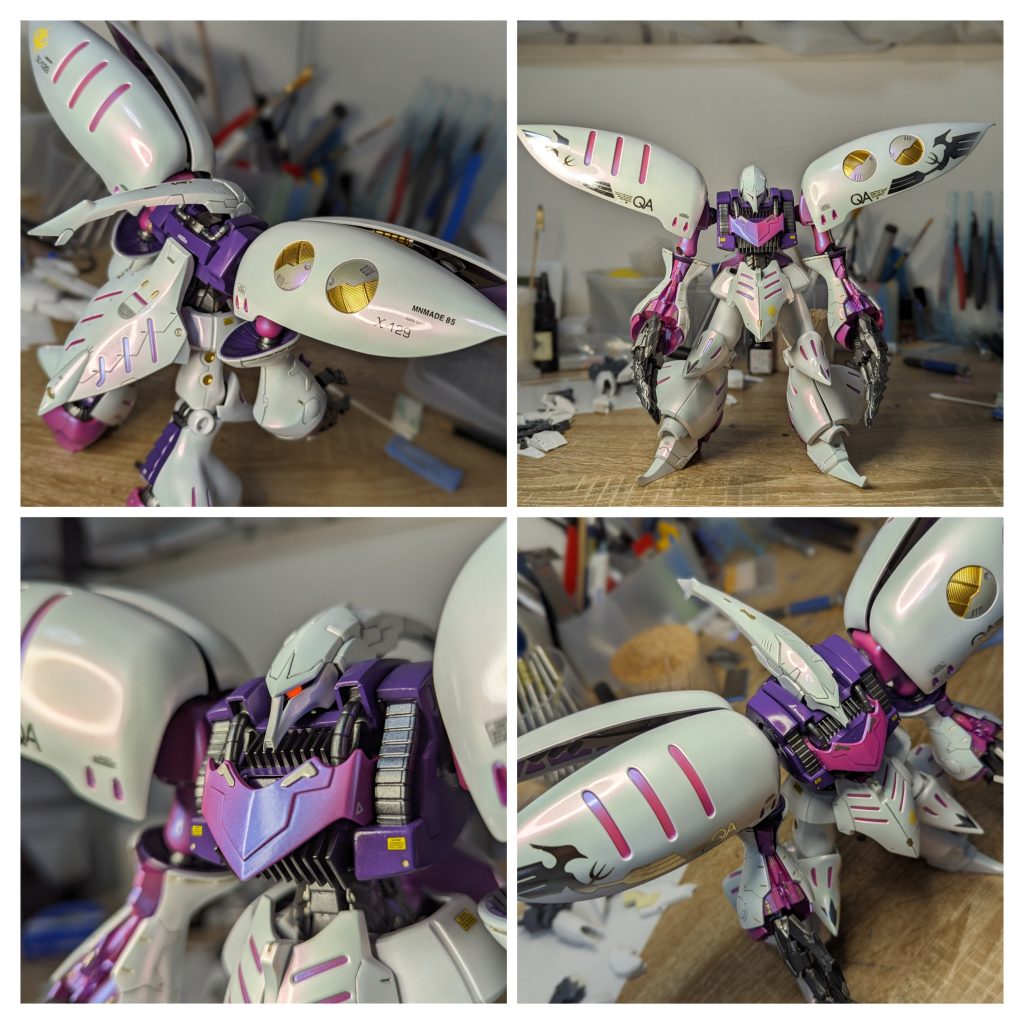 今回は特に特別な改造は施していません。ゲート跡処理、ヒケ処理などを行い、既存モールドの掘り直しを行った程度です。