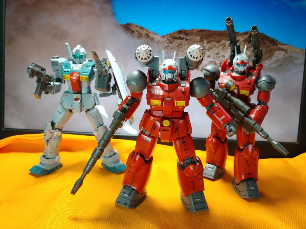 先ずは出来立てハヤト機。2代目が全く購入出来ず、諦めてましたがやっと入手。