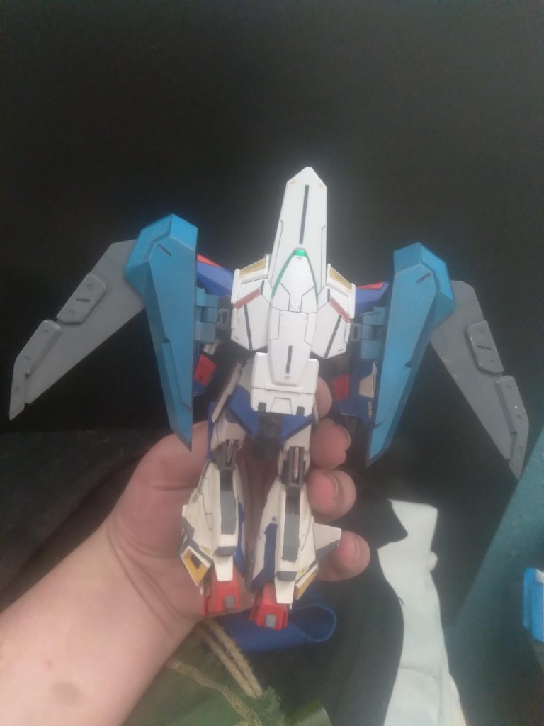 Here is a back view with the Valiant unit docked. It can be flown by a pilot or by  an artificial intelligence system 