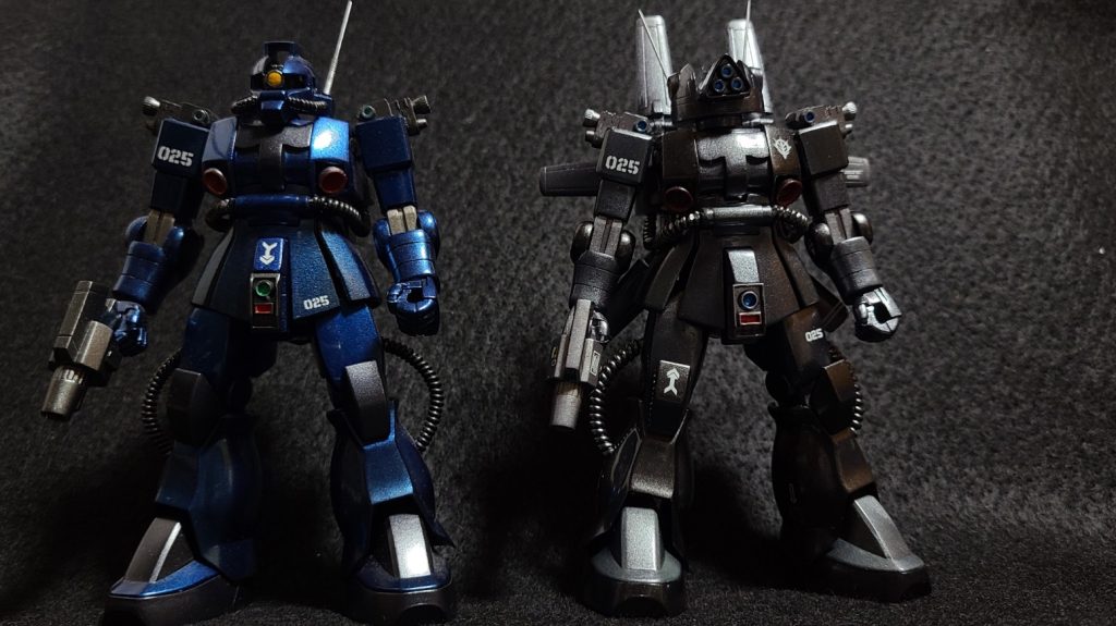 ザクⅡC型に起源を持つ強行偵察シリーズ、その繋がりを感じて頂けていれば幸いです。最後までお付き合い頂きまして有難うございます。