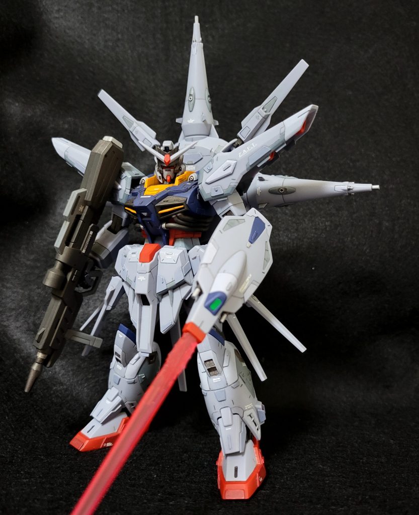 黒背景。スマホGALAXYSCG09での撮影です。カメラ機能が使いこなせなくて、背景色にプラモの色目が左右されてしまいます。