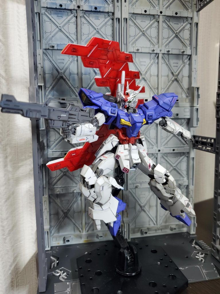 引きでSEED打ち。お決まりのポーズです(笑)