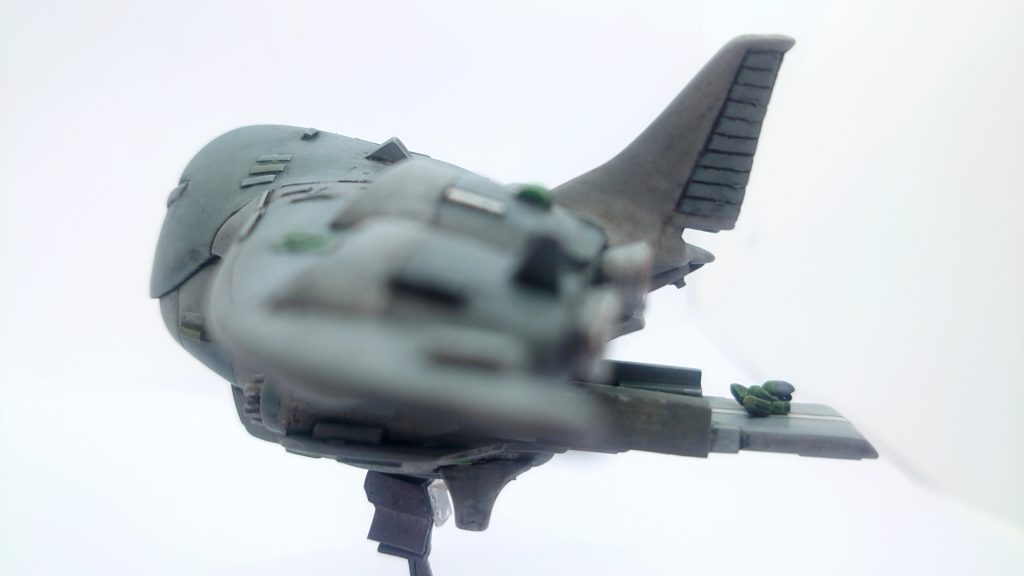 甲板延長時(横から)。